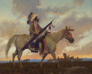 Amerikanischer Indianer Werke - DeMott Westen Amerika